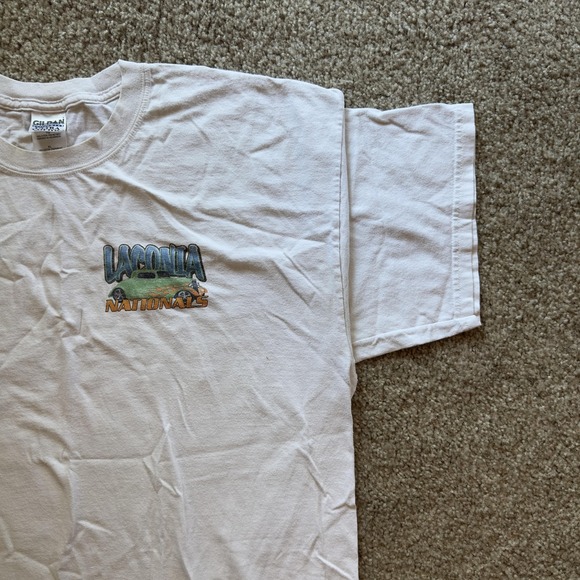 Laconia Nationals Shirt Mens XL White 2011 Sunstock Mountain Resort Car Show Tee - Picture 3 of 9